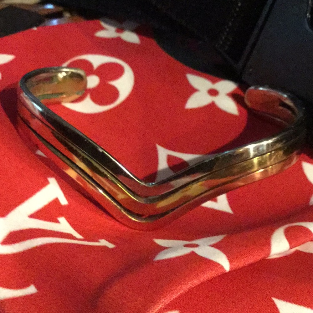 Boho vintage cuff bracelet cowgirl rodeo mixed metal rodeo festival farmer’s